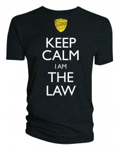 Keek Calm I Am The Law.