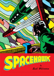 Spacehawk cover by Basil Wolverton