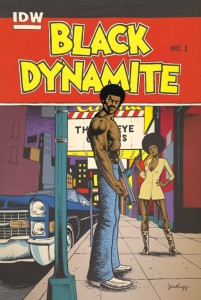 Black Dynamite 1 Jim Rugg Cover