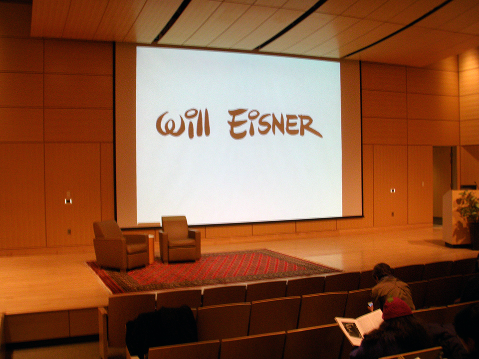 Will Eisner Event: Denis Kitchen and Paul Hornschemeier Talk