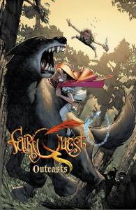 Fairy Quest Outcasts Cover by Humberto Ramos